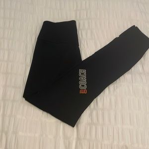 Orangetheory Coach’s Black Leggings